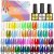  45 Pcs Gel Polish Soak Off Gel Nail Kit￼