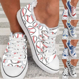  Women Baseball Casual Canvas Shoes￼