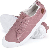 Women Shoes Slip On Canvas Sneakers￼