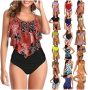 Ladies Sexy Summer Printed Two-Piece Swimsuits Fashion