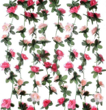  8 Pack 65 FT Flower Garland Decorations￼