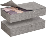 2 pack Foldable Underbed Storage￼