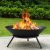  Fire Pit Outdoor Wood Burning 22.6in￼