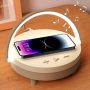  Dimmable Music Bedside Lamp with Wireless Charger￼