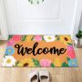 Welcoming Spring Decoration Door Mat￼
