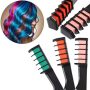 6pcs Hair Mascara Crayons for Hair Color Chalk