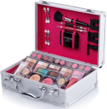 Carry All in One Trunk Train Case with Makeup￼