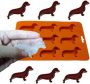Dachshund dog silicone ice cube￼