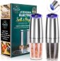 Electric Gravity Pepper Grinder set of 2