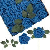  50pcs Artificial Blue Roses￼
