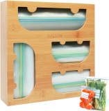  ziplock Bag Storage Organizer￼