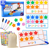  Magnetic Ten-Frame Set Novelty Magnetic Toy￼