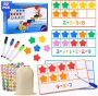  Magnetic Ten-Frame Set Novelty Magnetic Toy￼