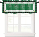 Bloomhouse Window Valance Kitchen Short Curtain 1 Panel