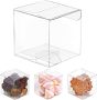 100 PCS Clear Small Gift Boxes ￼