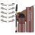 Eyebrow Stamp Kit Brow Stencil for Perfect Brows with 10Pc Eyebrow Stencils￼