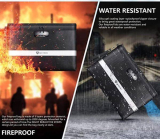  Fireproof Document Bag with Lock￼