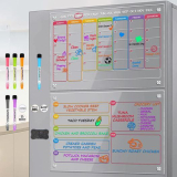  Magnetic Acrylic Calendar for Fridge￼