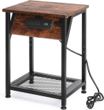 End Table with Charging Station & USB Ports￼