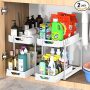 2 Pack 2 Tier Under sink organizers