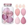  7 Pcs Multi-color Makeup Sponge Set￼