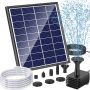 Solar Bird Bath Fountain Pump￼
