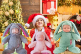  Kid’s Plush Bunny Baby Doll￼