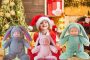  Kid’s Plush Bunny Baby Doll￼