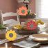  Set of 3 Boho Storage Baskets￼