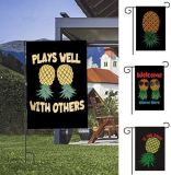 Pineapple series garden flag￼