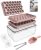 ice Cube Tray with Lid and Bin