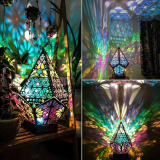  Bohemian Hollow Geometric Retro Lamp￼