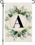  A-Z Letter Garden Flag￼