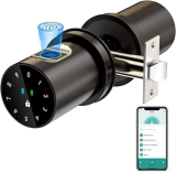  Electronic Smart Door Knob with APP/Fingerprint/Touch Code/Key￼