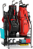 Golf Bag Storage Garage Organizer￼