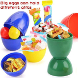 Unique Jumbo Easter Eggs–8 Pcs￼