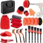  26PCS Car Detailing Brush Set￼