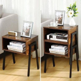 Set of 2 Stackable Bedside Tables￼