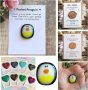 A Little Pocket Penguin Earth Heart Cute Hug Decoration