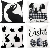  Easter Pillow Covers 18×18 Set of 4￼