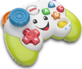 Fisher-Price Pretend Video Game Controller Baby Toy with Music Lights